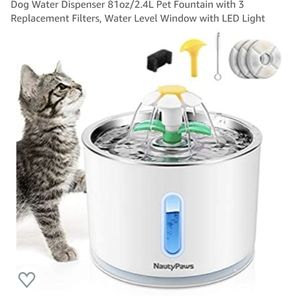 Pet water fountain
